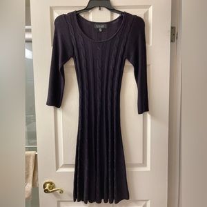 Evan Picone Black Label Sweater Dress.